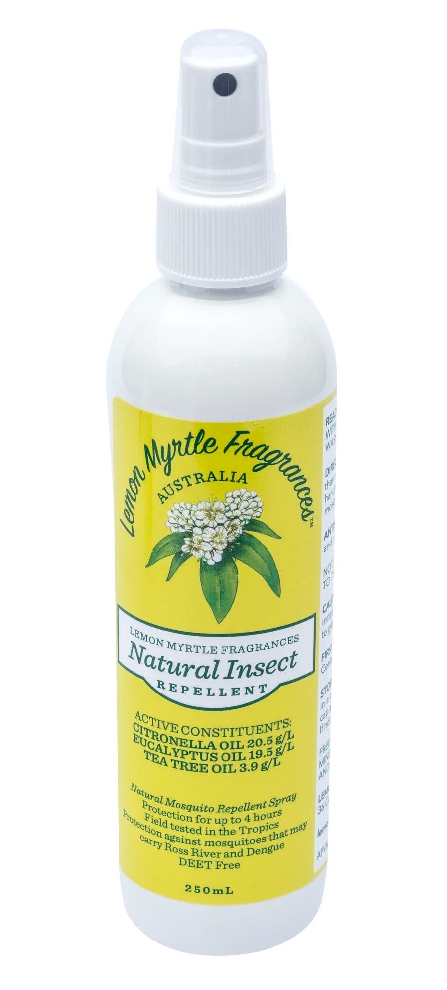 Insect Repellent Spray Lemon Myrtle 250ml