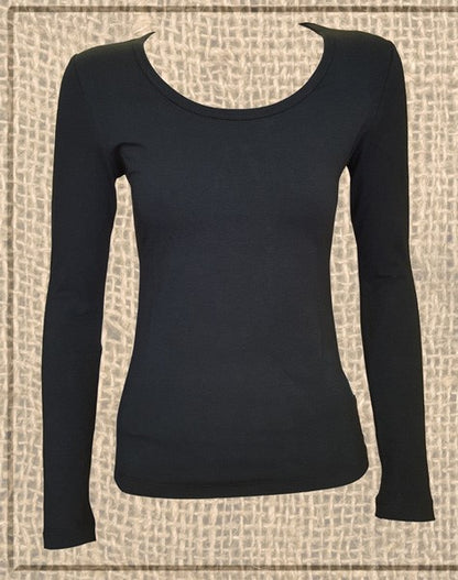 Tshirt Bamboo Long Sleeve Womens