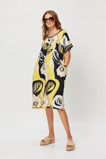 Dress Dew Print Valia General Valia 