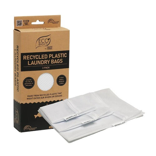 Bags Laundry Recycled Plastic 3pk