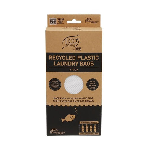 Bags Laundry Recycled Plastic 3pk