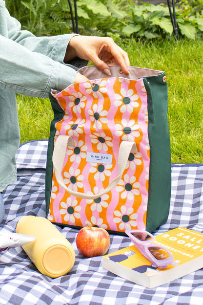 Bag Lunch Kind Bag Wavy Daisy