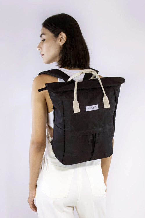 Backpack Medium Kind Bag Pebble Black