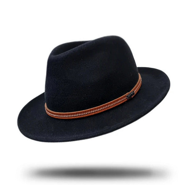 Hat Trilby Flat Brim