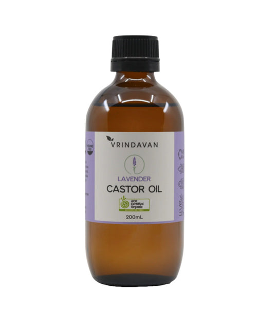 Oil Castor Organic Lavender 200ml