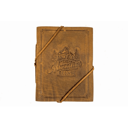 Leather Journal - Adventure Begins