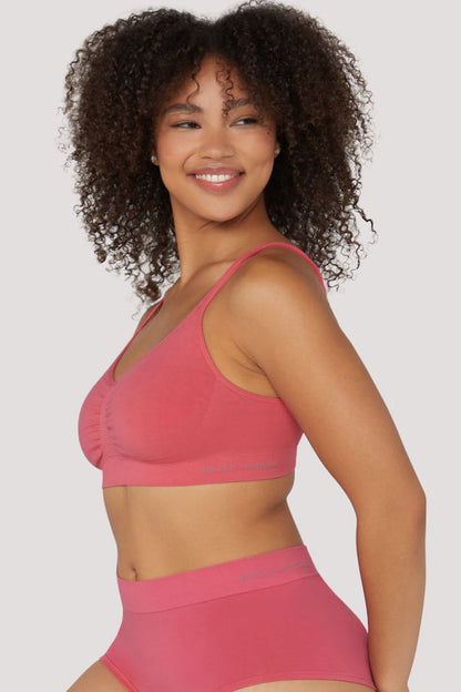 Bra Bamboo Easy Fit - Deep Rose