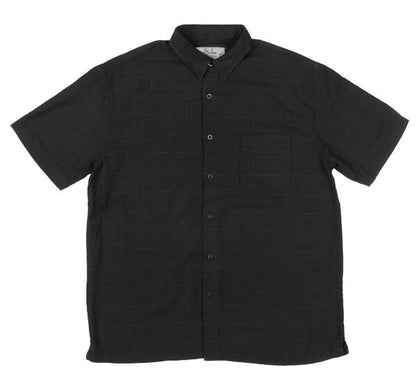 Shirt Bamboo Mens - Black PLUS