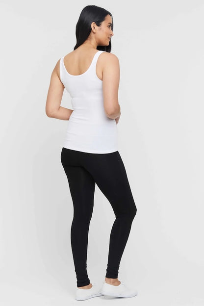 Leggings Soft Bamboo Full Length Black