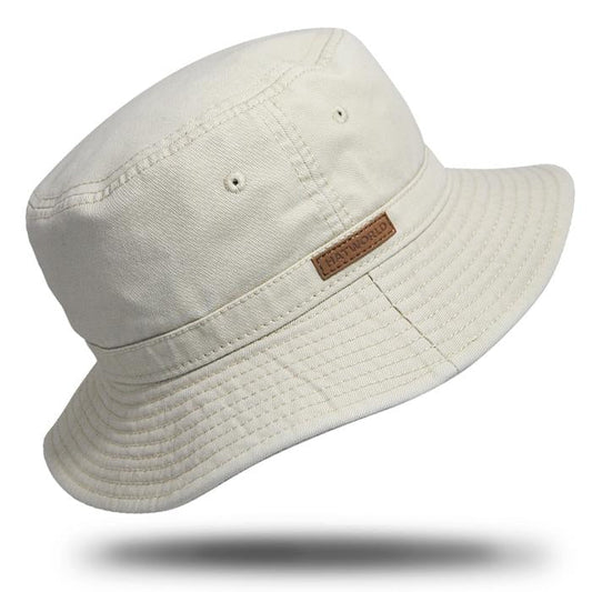 Hat Bucket Cotton Sand