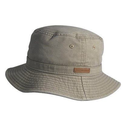 Hat Bucket Cotton Tan