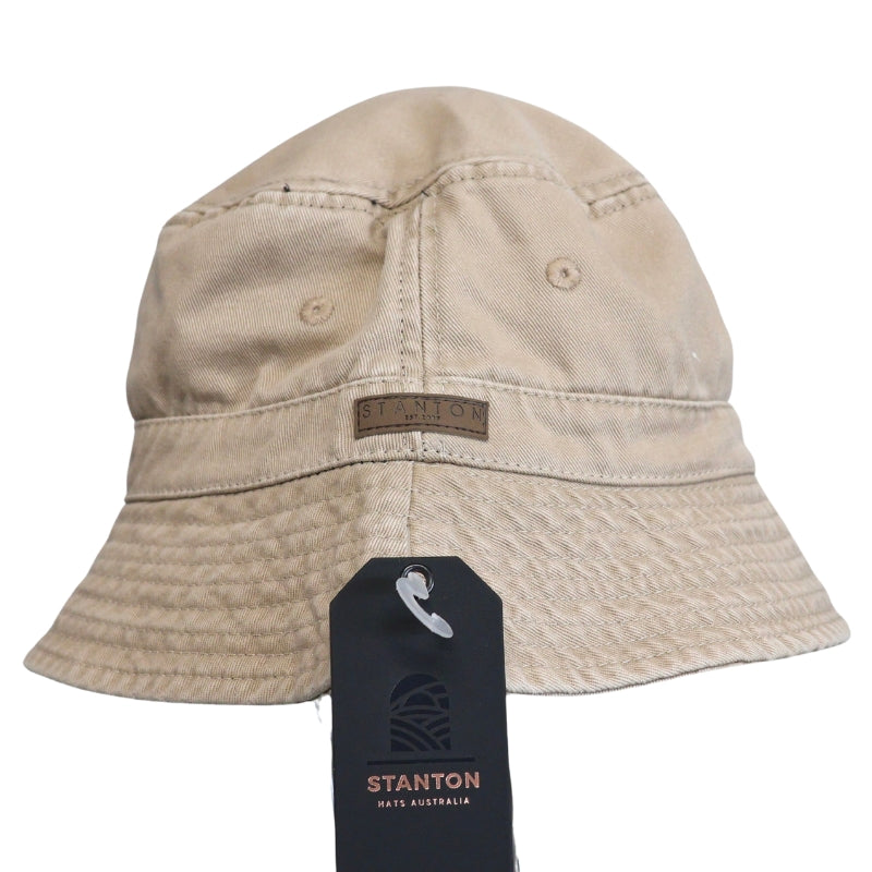 Hat Bucket Cotton Tan