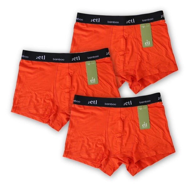 Bundle Mandarin 3pk Luxe Bamboo Boxers Men's