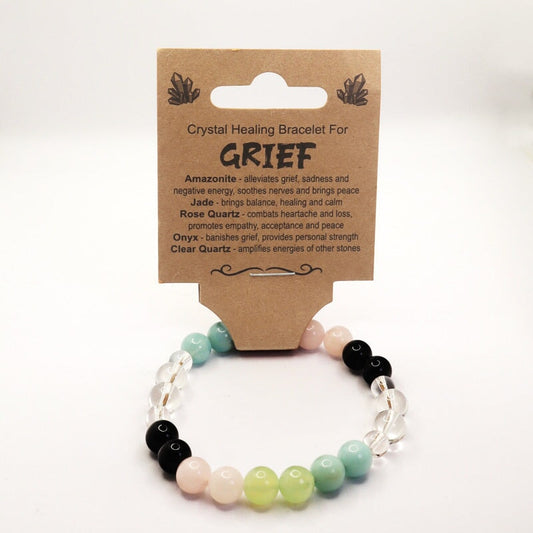 Bracelet Crystal Healing Grief Made By Earth 