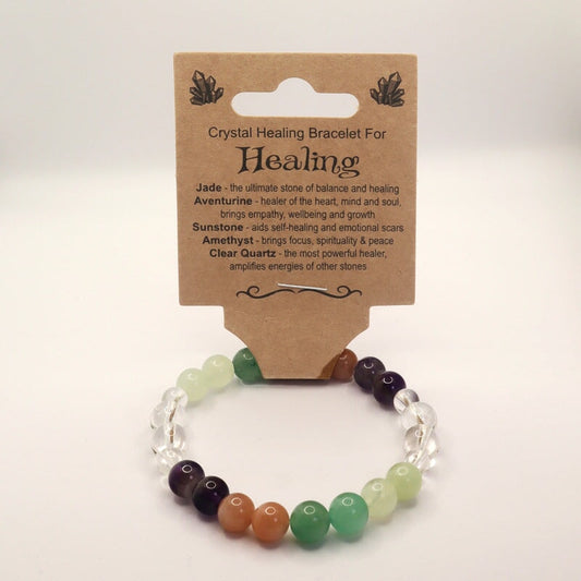 Bracelet Crystal Healing Made By Earth 