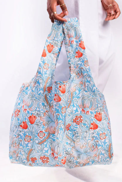 Bag Reusable Medium - William Morris Golden Lily