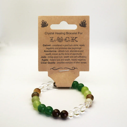 Bracelet Crystal Healing Luck Made By Earth 