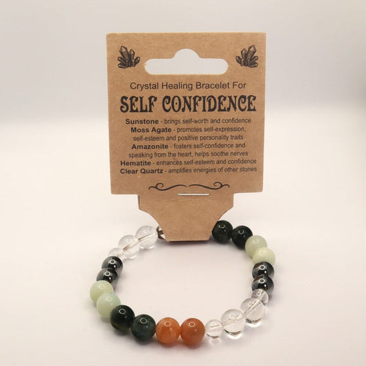 Bracelet Crystal Healing Self Confidence Made By Earth 