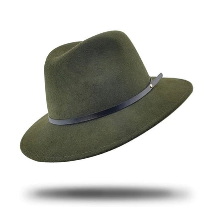 Hat Felt Wool Adjustable General Hatworld Olive 