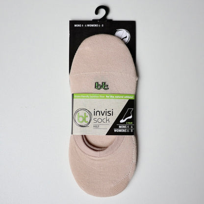 Invisi-Socks Bamboo 2 pk