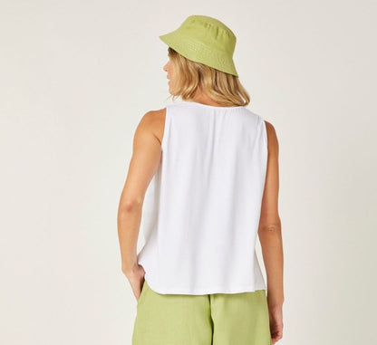 Top Tank Square Neck Valia