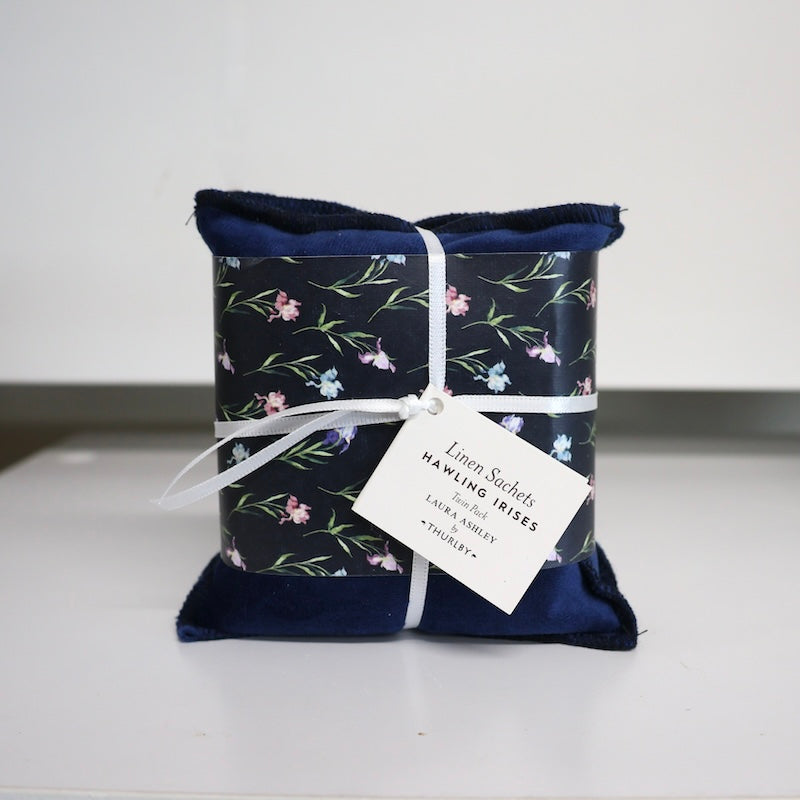 Linen Herbal Rosebud Sachets (2)