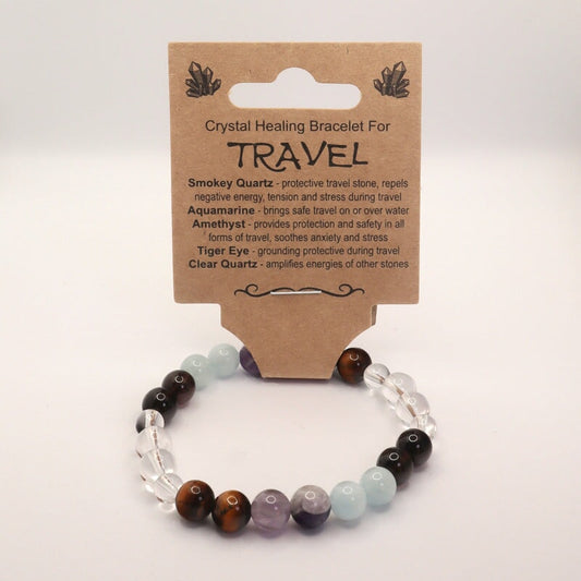 Bracelet Crystal Healing Travel Made By Earth 