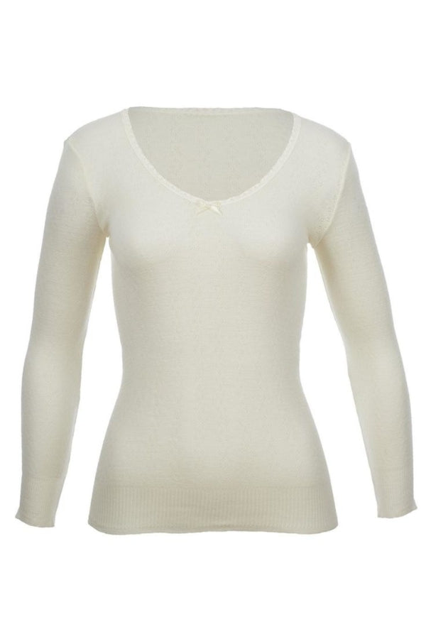 Top Merino Thermal V-Neck Women's