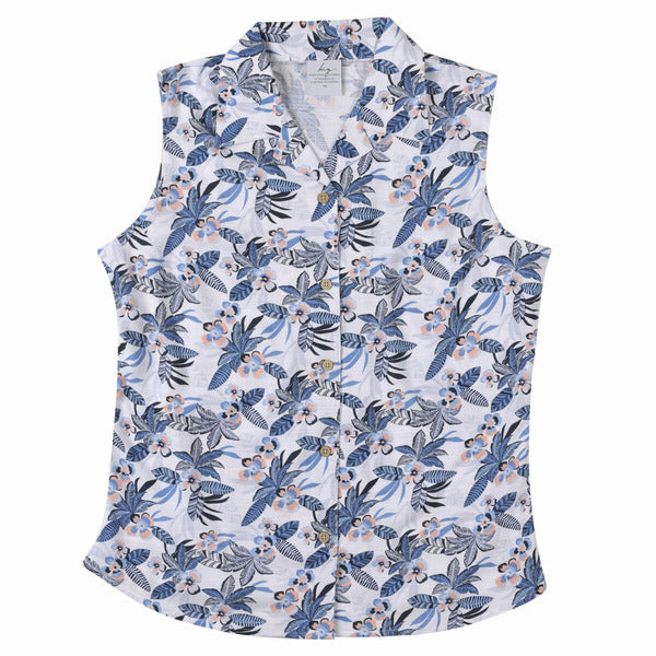 Women's Bamboo Sleeveless Shirt - Cabarita