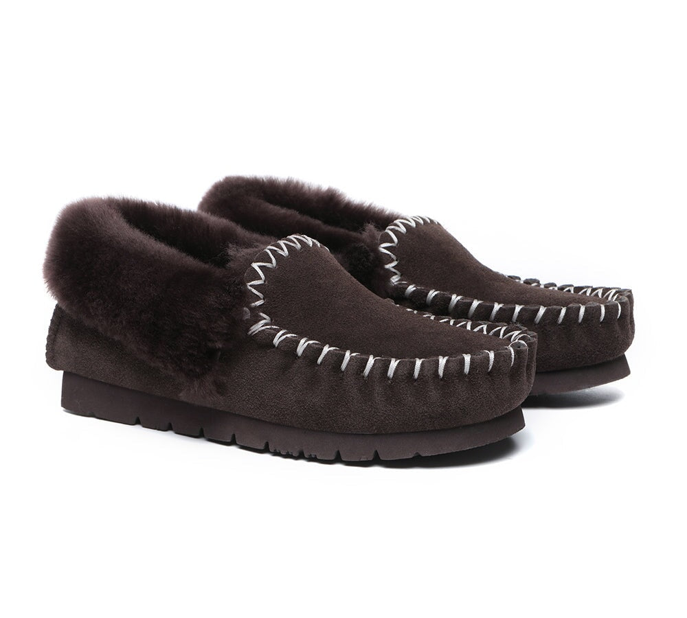 Moccasin Sheepskin Unisex Earth to Life