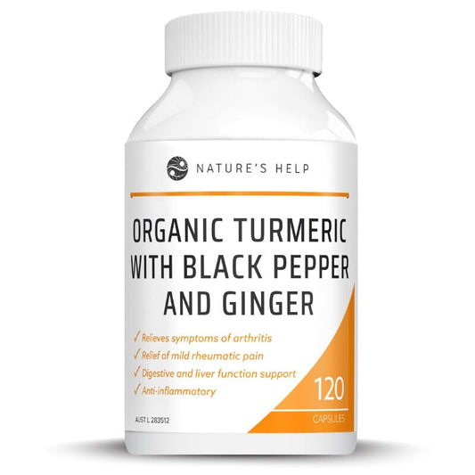 Turmeric Capsules with Black Pepper General Nature's Help 