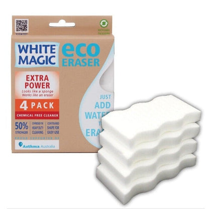 Sponge Extra Power 4 pack General White Magic 